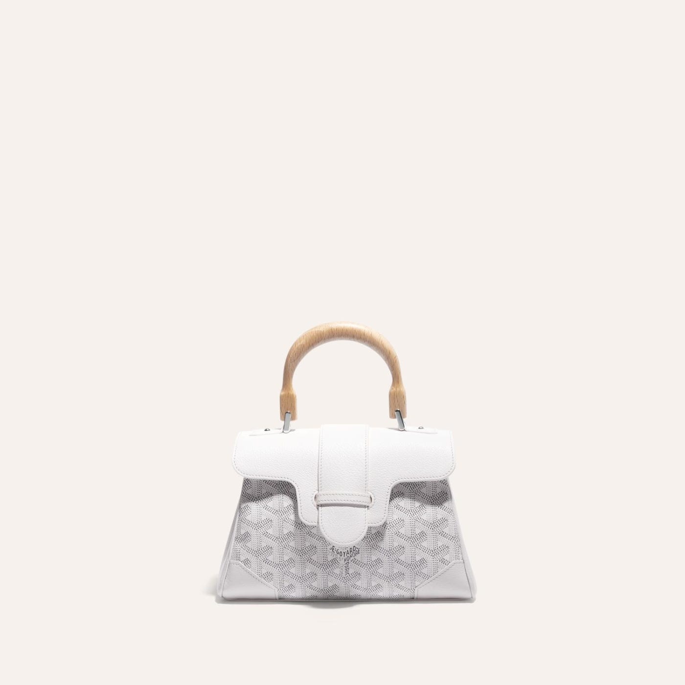 Goyard Saigon Souple Mini Bag White - Image 2
